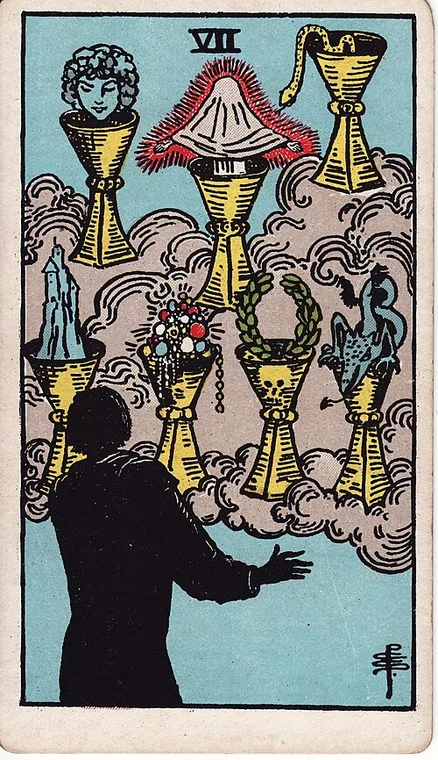 컵 7 (Seven of Cups) 타로 카드