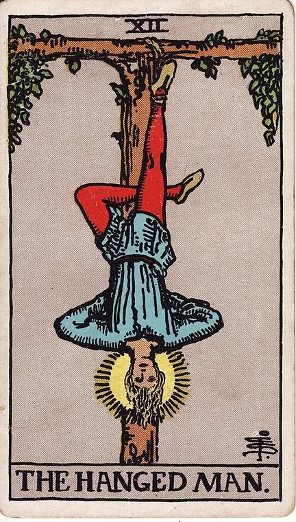 매달린 사람 (The Hanged Man) 타로 카드