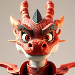용띠 일러스트